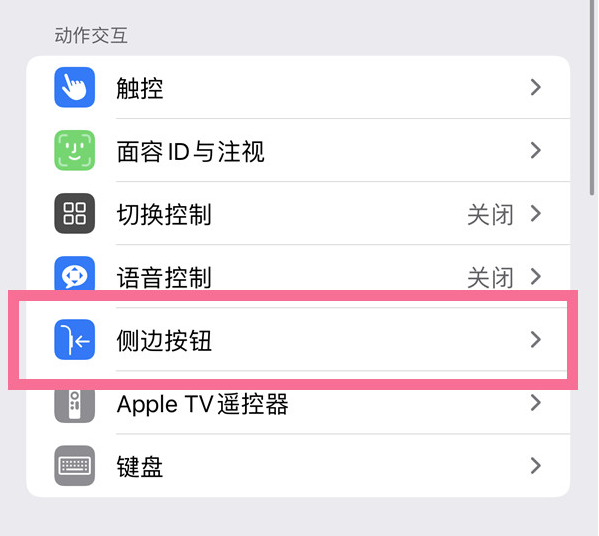 天全苹果14维修店分享iPhone14 Plus侧键双击下载功能关闭方法 